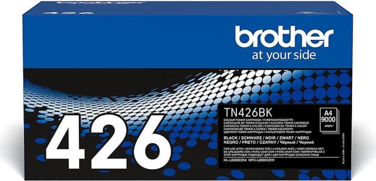 Brother TN-426BK Toner Cartridge, Black, Single Pack, Super High Yield, Includes 1 x Toner Cartridge, Genuine Supplies