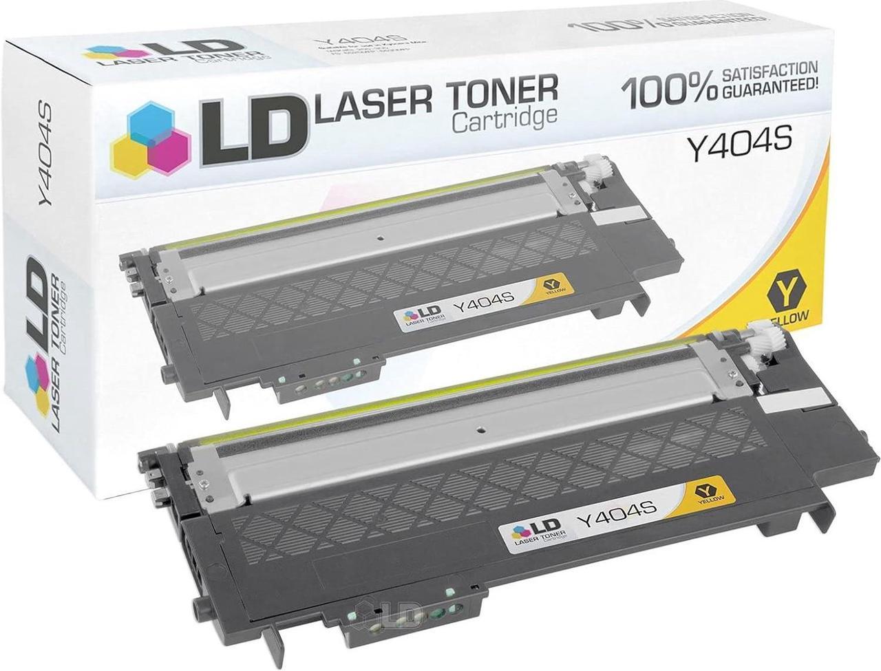 LD Compatible Toner Cartridge Replacement for Samsung Y404S CLT-Y404S (Yellow)