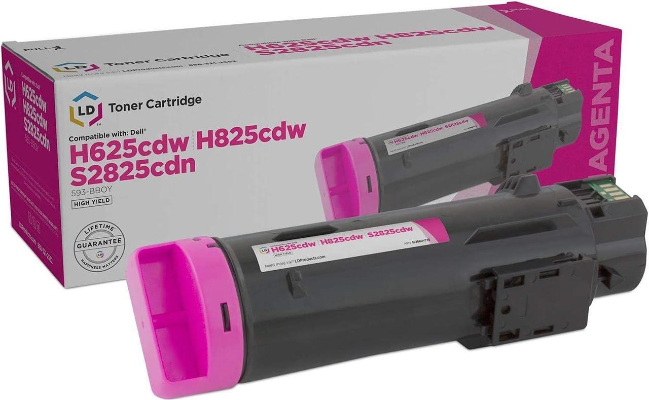 LD Compatible Toner Cartridge Replacement for Dell 593-BBOY 5PG7P (Magenta)