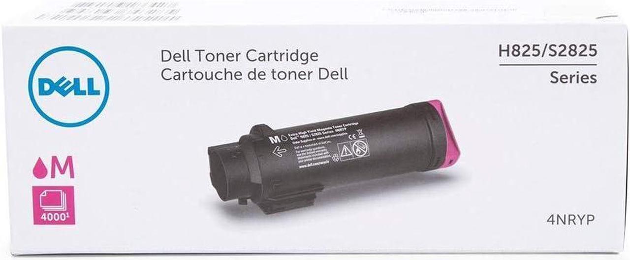 Dell 4NRYP Extra High Yield Magenta Toner Cartridge for H825, S2825