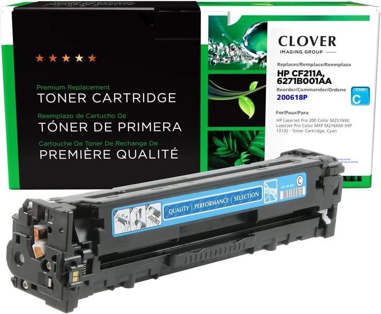 CIG 200618P Remanufactured Cyan Toner Cartridge for HP 131A, Canon 131