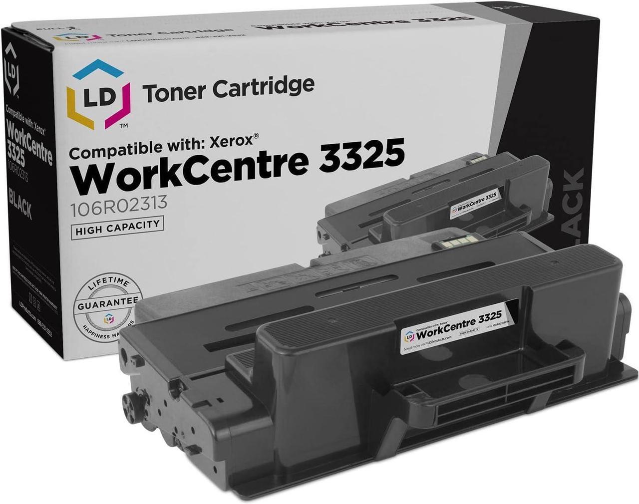 LD © Compatible Replacement for Xerox 106R02313 High Yield Black Laser Toner Cartridge for use in Xerox WorkCentre 3325 Printer