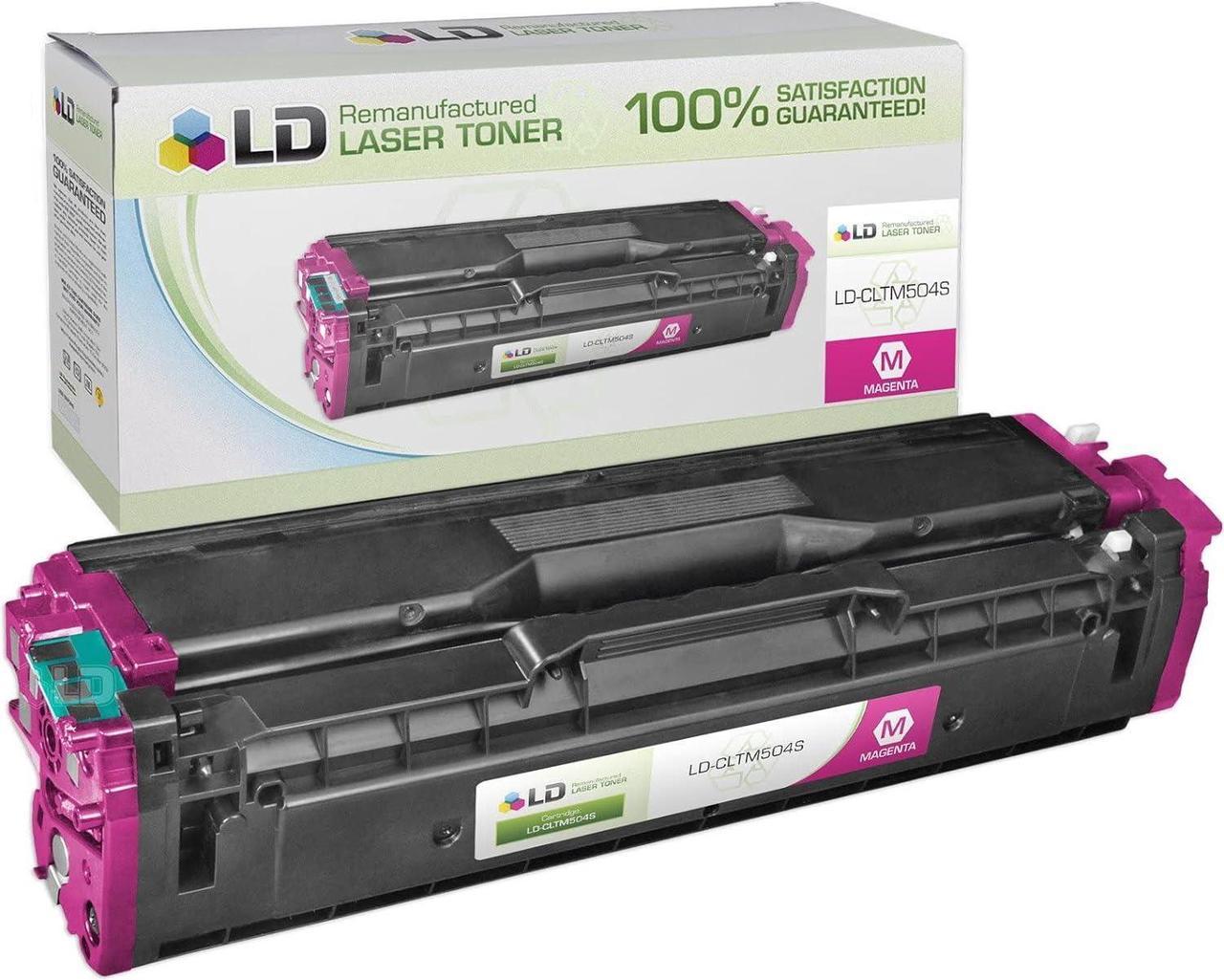 LD Compatible Toner Cartridge Replacement for Samsung CLT-M504S (Magenta)