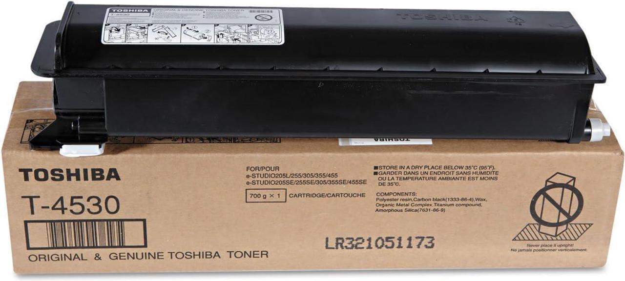 Toshiba T4530 Toner, 30,000 Page-Yield, Black