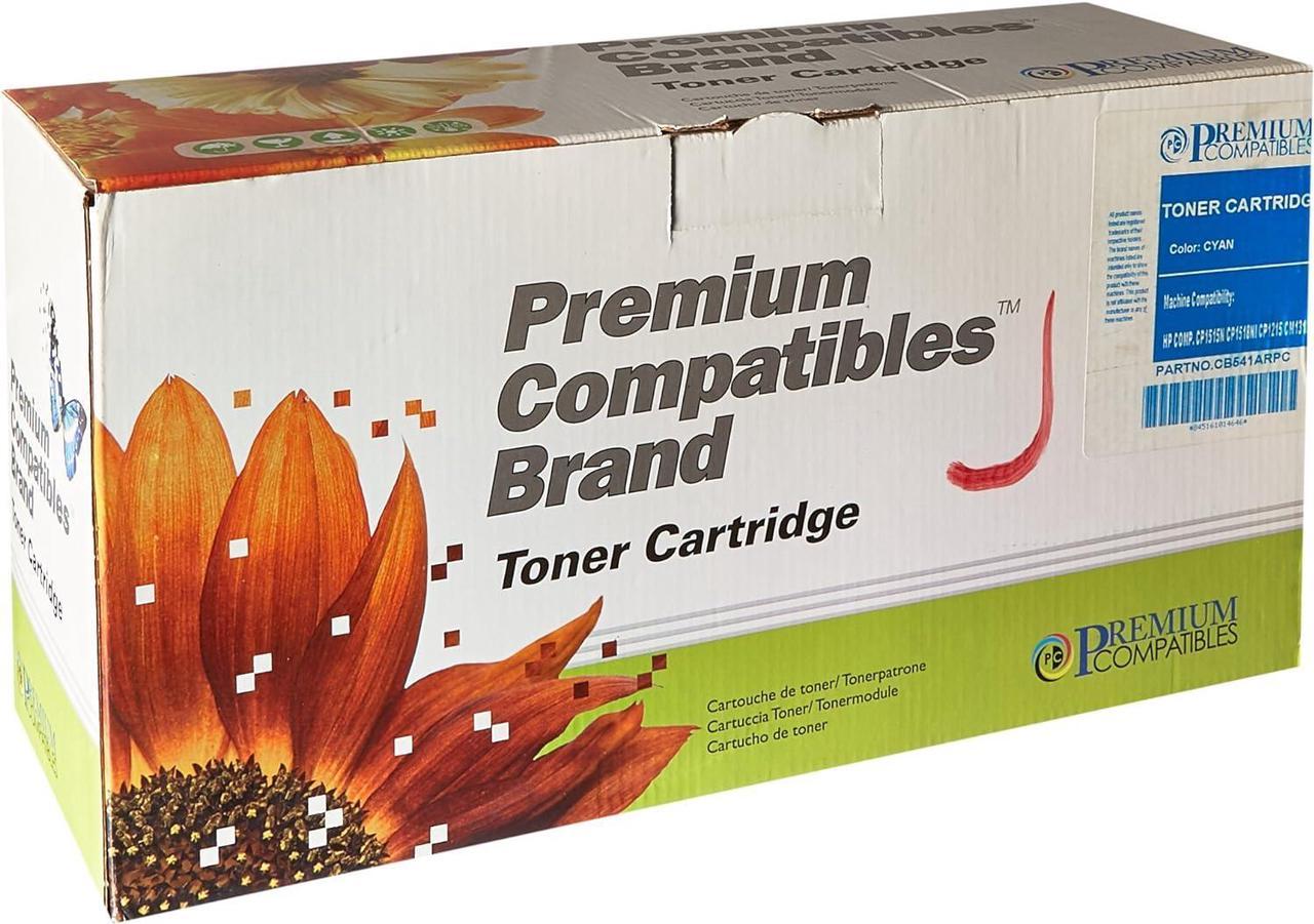 Premium Compatibles Inc. CB541ARPC Cyan Toner Cartridge