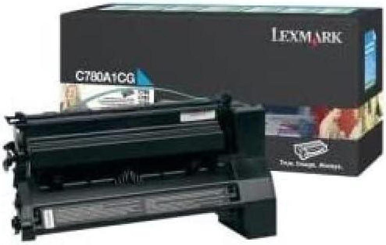 Lexmark Return Program Cyan Toner Cartridge -Cyan -Laser -6000 Page -1 Each