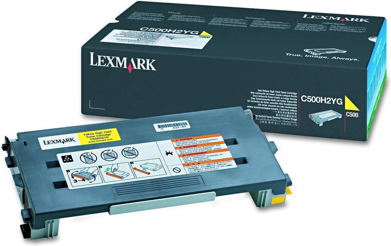 Lexmark C500H2YG Yellow HY Toner Cart