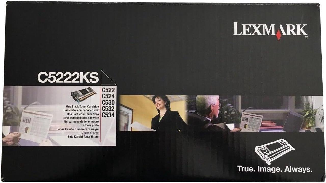 Lexmark C5222KS OEM Toner - Black Toner 4000 Yield OEM