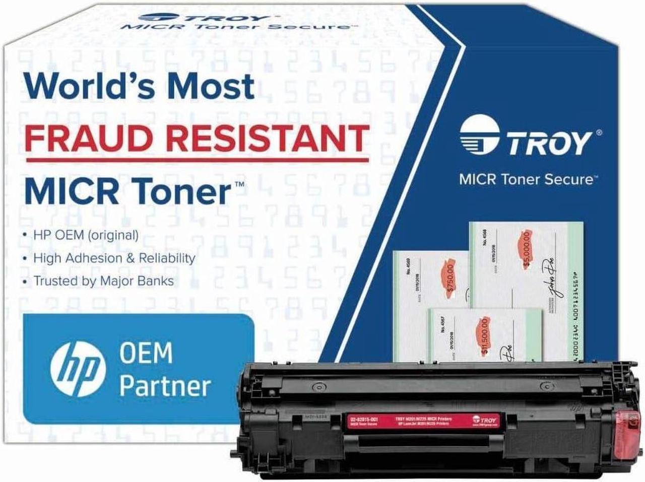 Troy Group 02-82015-001 M201/M225 MICR Toner Secure Cartridge (CF283A)