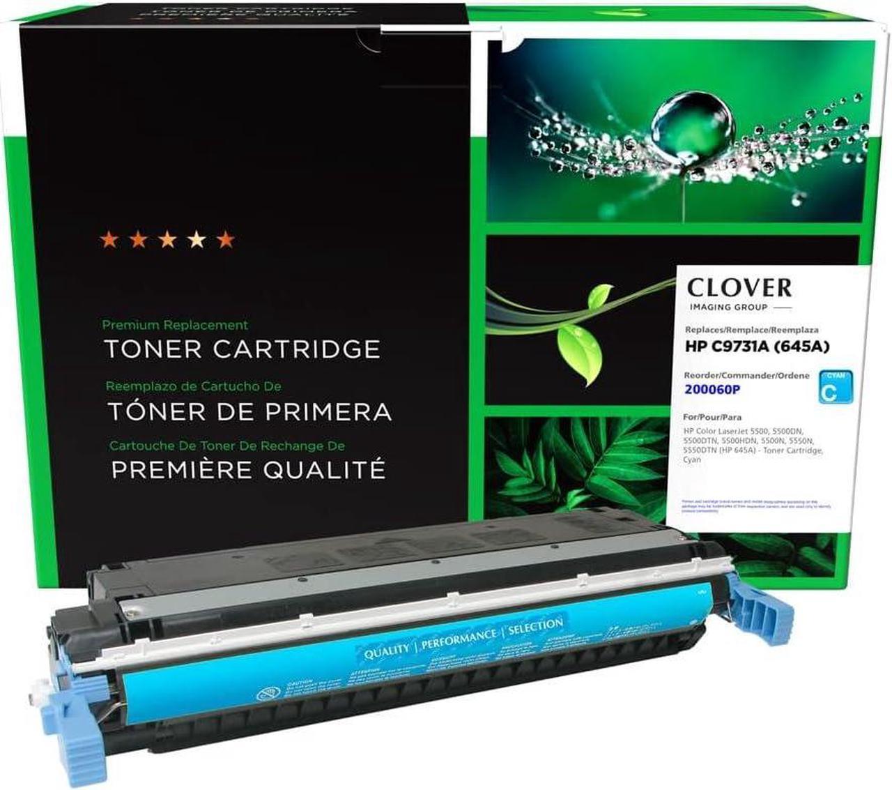 CIG 200060P Remanufactured Cyan Toner Cartridge for HP 645A