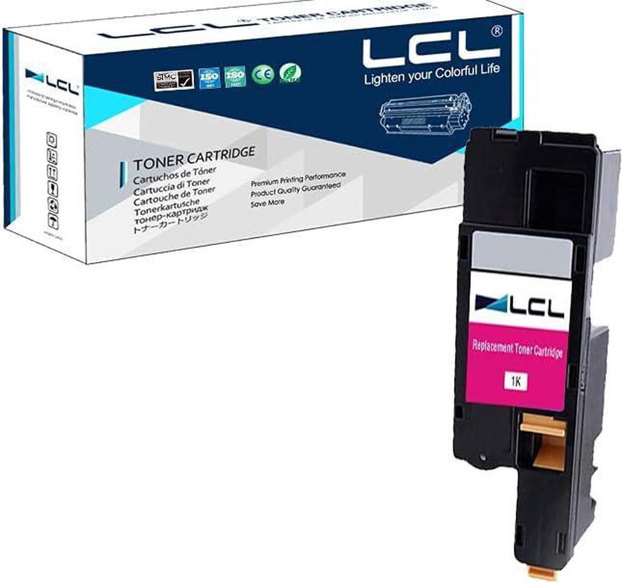 LCL Remanufactured for Xerox Phaser 6020 106R02757 (1-Pack,Magenta) Toner Cartridge for Xerox Phaser 6020 6022 WorkCentre 6025 6027 Series Printers