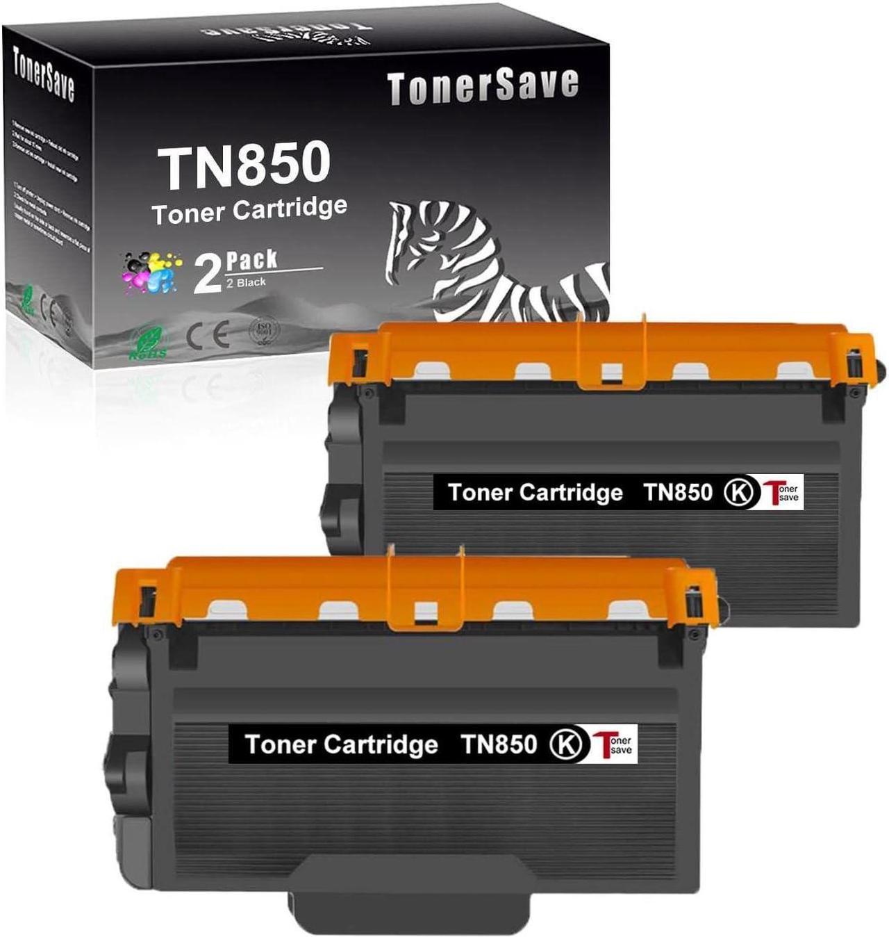 TonerSave 2PK TN850 TN-850 TN820 Toner for Brother MFC-L5900DW MFC-L5700DW HL-L5200DW HL-L6200DW HL-L5000D MFC-L5800DW HL-L5100DN DCP-L5500DN DCP-L5600DN DCP-L6600DW TN-820 TN 820 TN 850