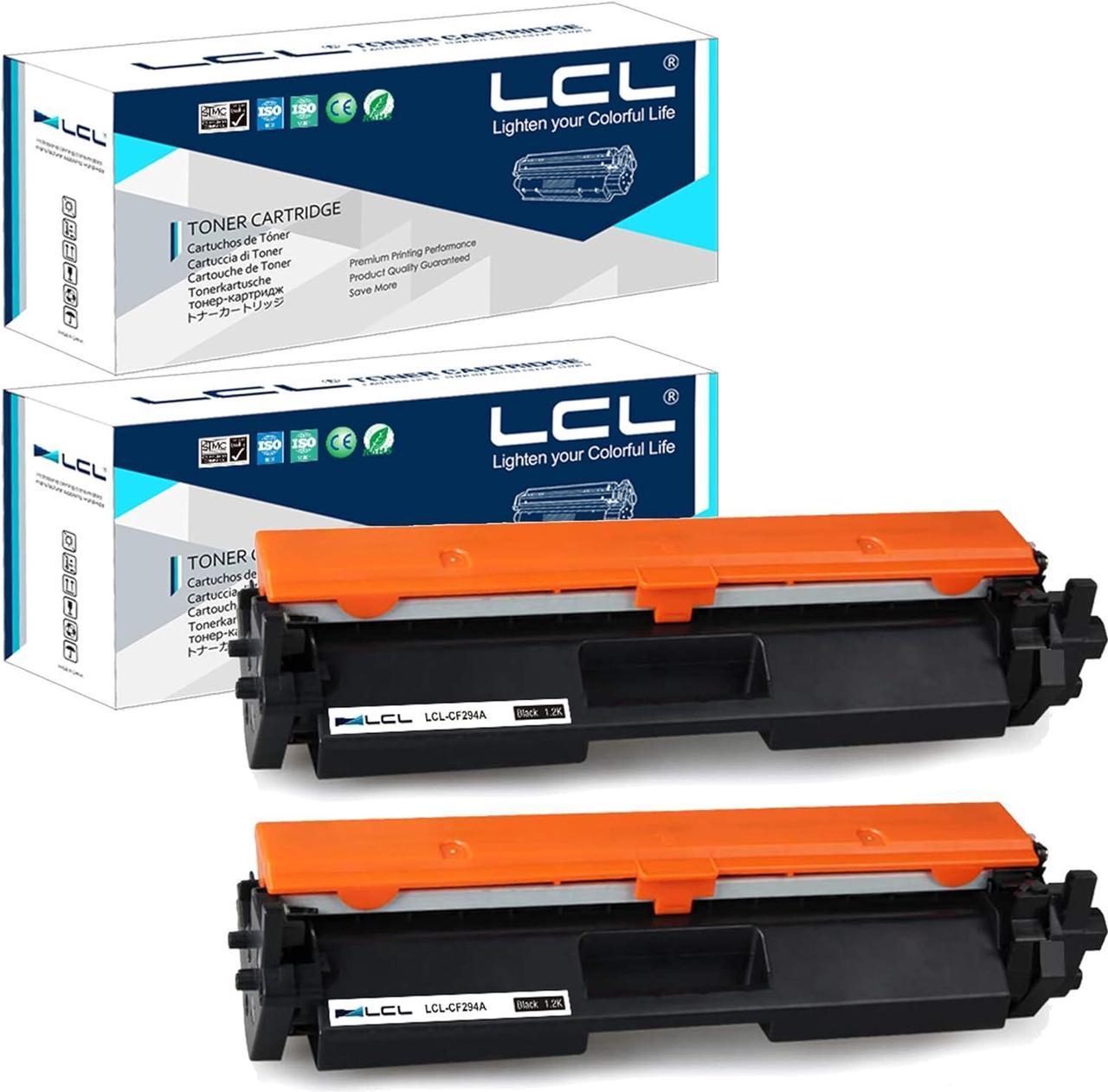 LCL Compatible for HP 94A CF294A (2-Pack,Black) Toner Cartridge for HP Laserjet Pro M118 M118dw MFP M148 M148dw M148fdw M149fdw