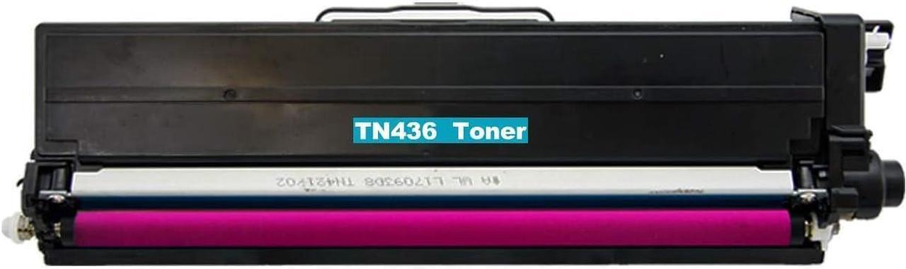 InkSpire Compatible TN436 Magenta Toner Cartridge TN436M for Brother MFC-L8900CDW Brother HL-L8360CDW Brother HL-L9310CDW MFC-L9570CDW HL-L8360CDWT HL-L8260CDW TN433M TN431M