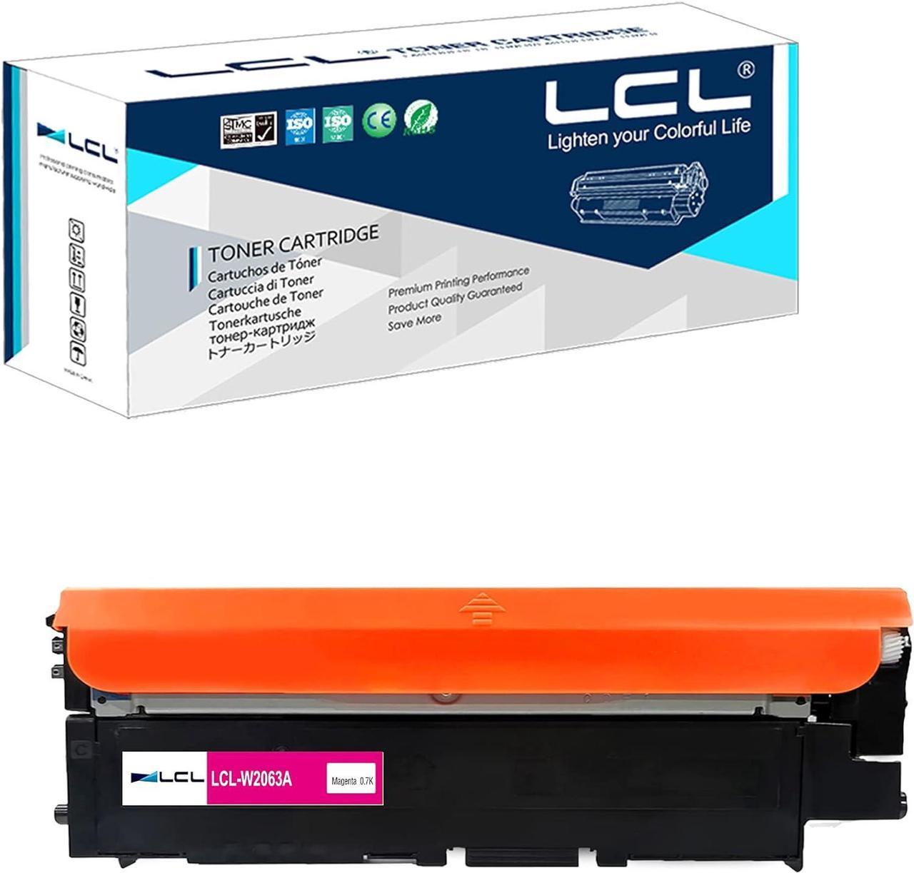 LCL Compatible for HP 116A W2063A (1-Pack,Magenta) Toner Cartridge for HP Color Laserjet Pro 150a 150nw 178nw 178nwg 179fnw 179fwg