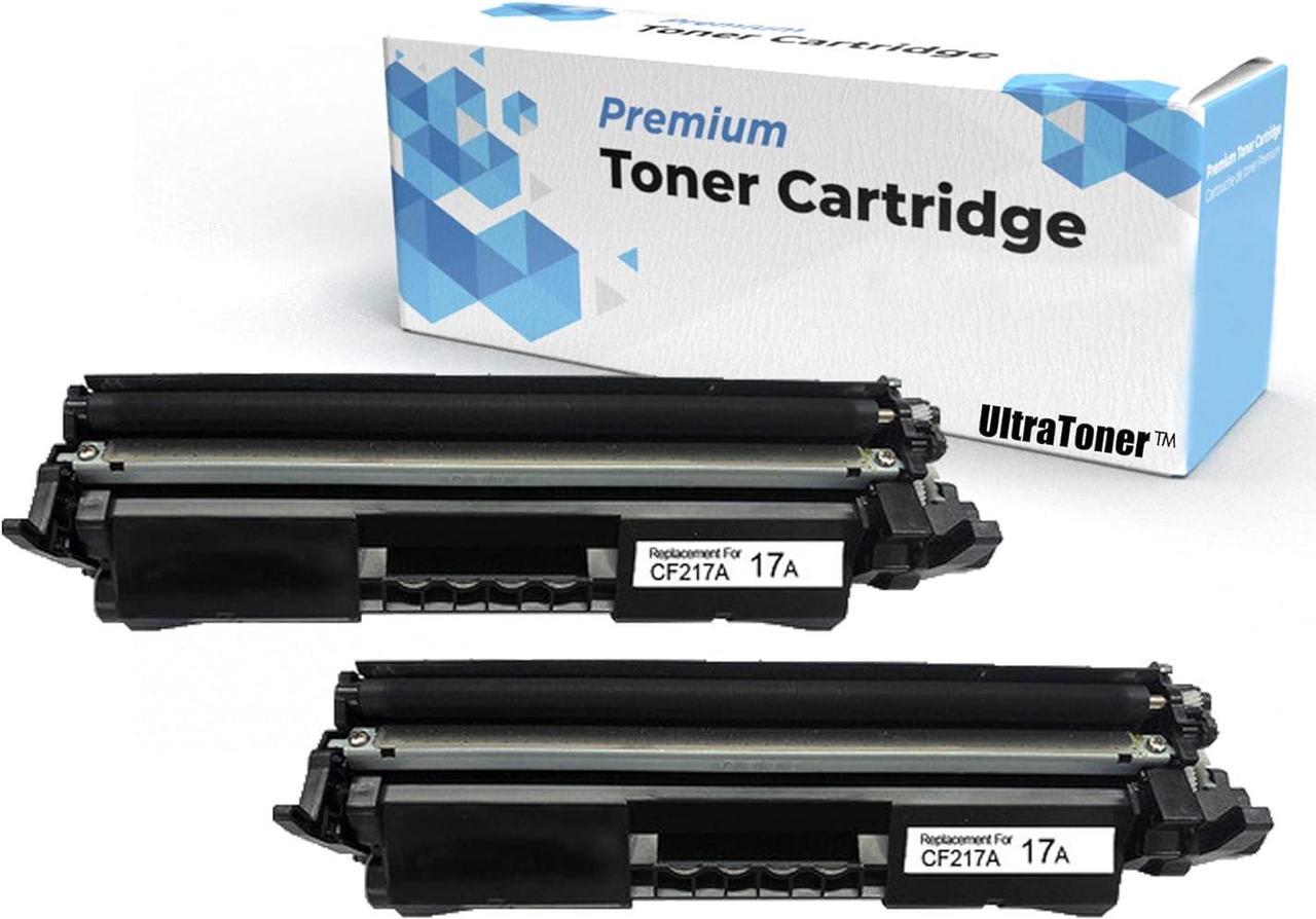 2 PK Ultra Toner® Compatible Replacement for HP 17A CF217A Black Toner Cartridge hp 17a cf217a - HP Printer Laserjet Pro M102a M102w MFP M130a MFP M130fn MFP M130fw MFP M130nw (2 Toner)