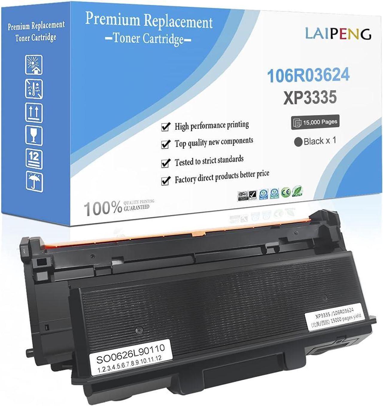 Remanufactured Toner Cartridge 3330 3335 3345Extra High Capacity 15000 Pages Black for Xerox Phaser 3330 3330dni Xerox WorkCentre 3335 3335dni 3345 3345dni Laser Printers