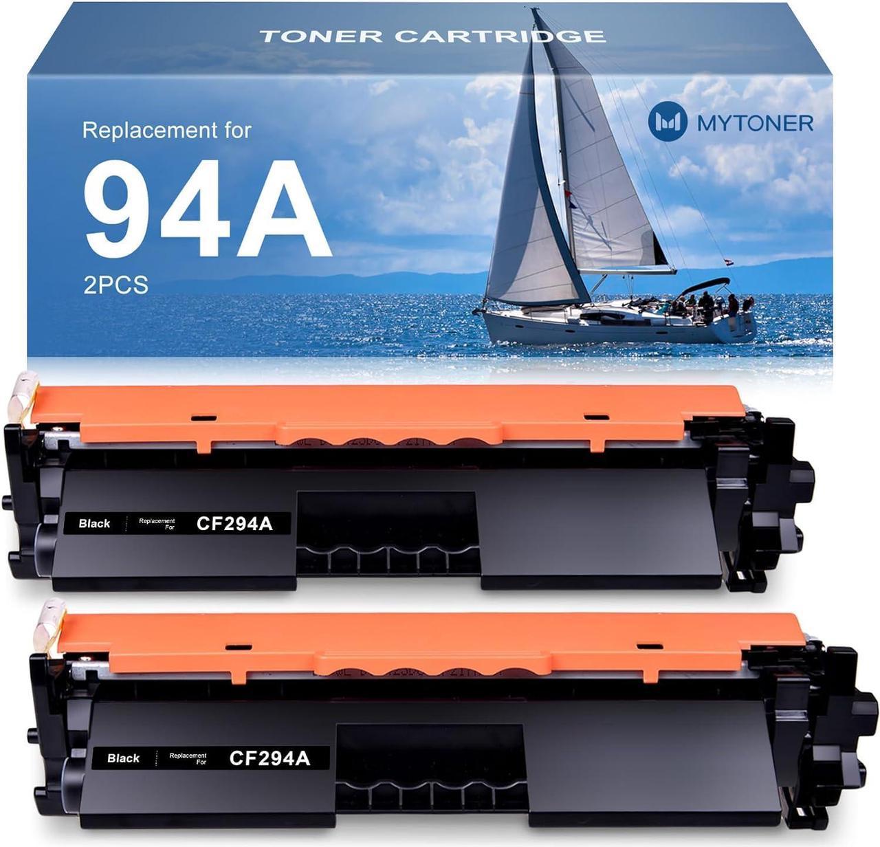 MYTONER 94A Compatible Toner Cartridge Replacement for HP 94A CF294A Toner for Laserjet Pro MFP M148dw M118dw MFP M148fdw M148 Printer Ink (V3, 2-Black)