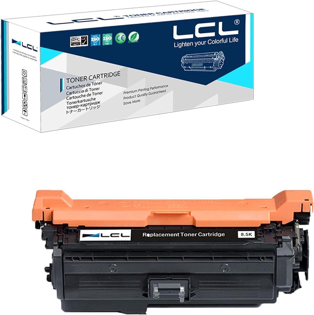 LCL Remanufactured for HP 647A CE260A (1-Pack, Black) Toner Cartridge for HP Color Laserjet Enterprise CP4000 CP4500 CP4025 CP4025dn CP4025n CP4525 CP4525dn CP4525n CP4525xh