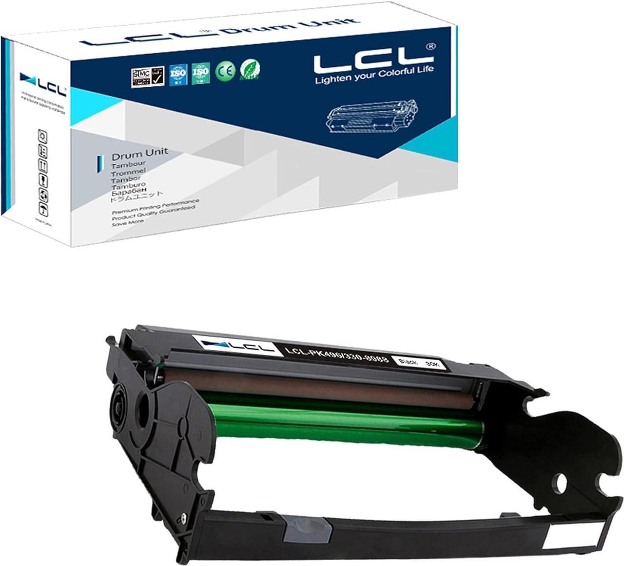 LCL Remanufactured for Dell 2330D 2330DN 2350D 2350DN PK496 DM631 330-8988 330-2663 330-4133 330-2646 330-5208 30000 Pages (1-Pack Black) Drum Unit for DELL 2330 2350 2350D 2350DN 3330DN 3335DN