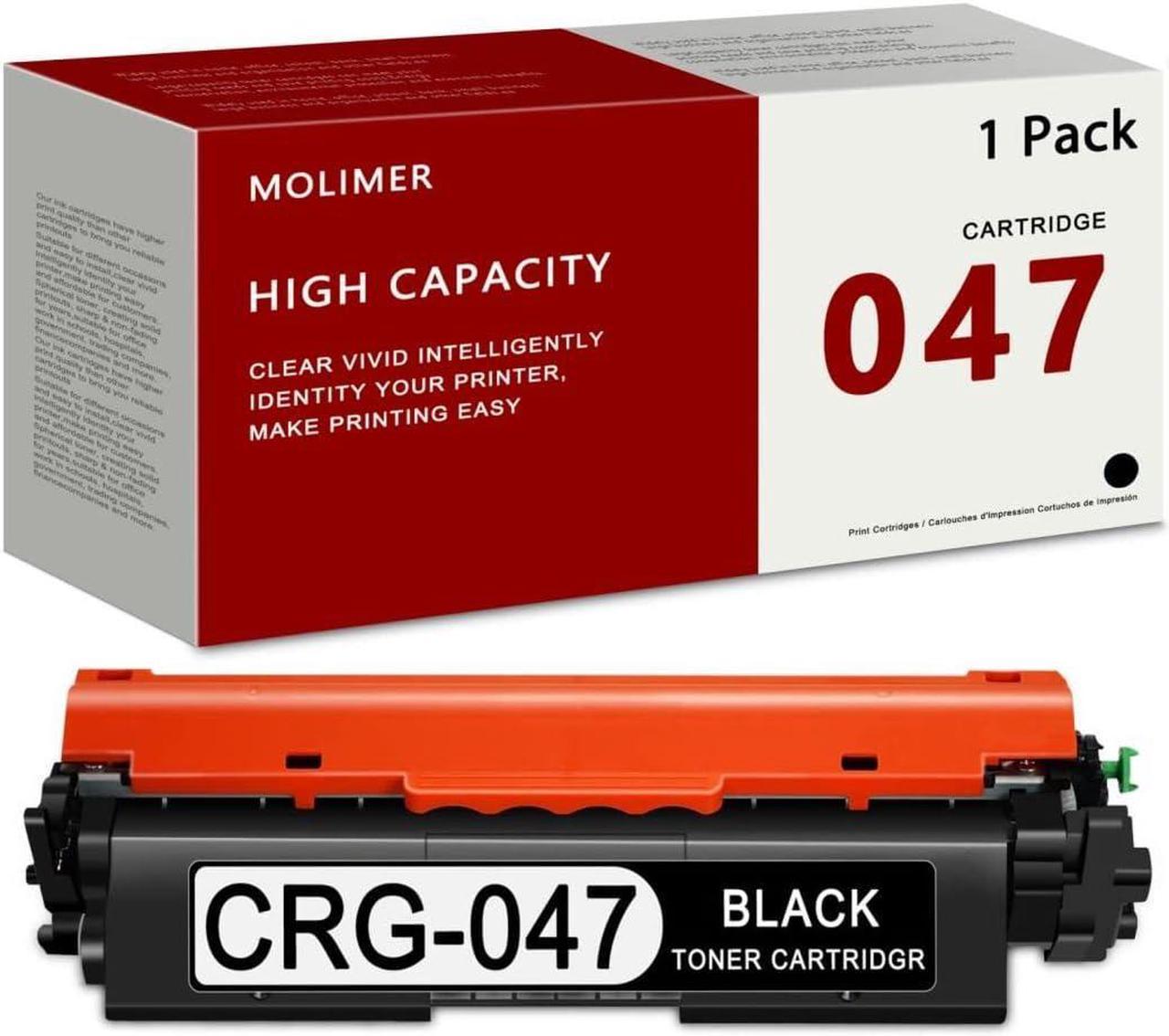 MOLIMER 047 (2164C001) CRG-047 Toner Cartridge Replacement for Canon 047 ImageCLASS MF113W LBP113W MF110 LBP110 i-SENSYS MF110 LBP110 LBP113W MF113W Printer Ink 1 Pack, Black