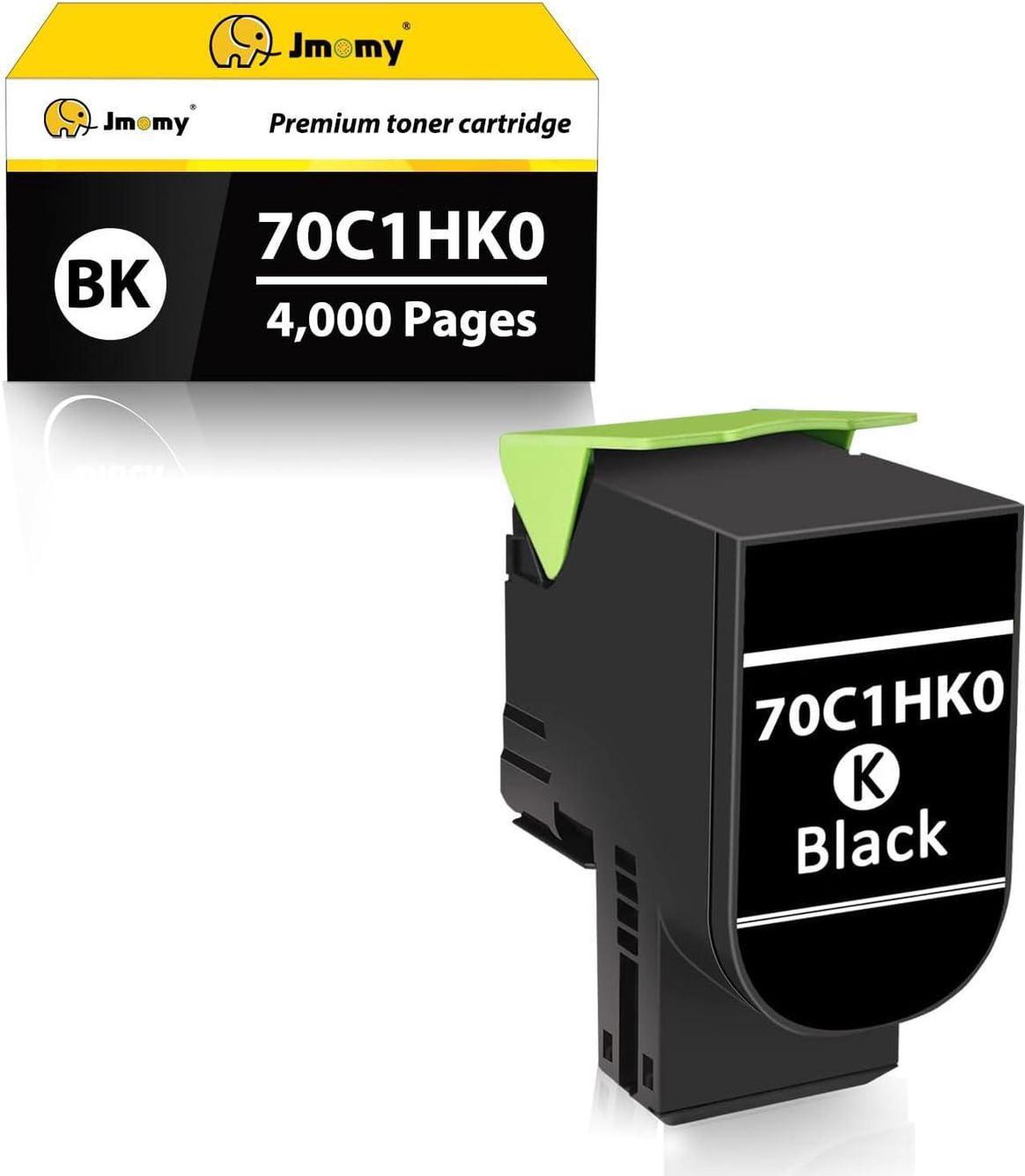 Jmomy 70C1HK0 Remanufactured Toner Cartridge Replacement for Lexmark 70C1HK0 use with CS310 CS410 CS510 CS310dn CS410dn CS310n CS510de CS410n CS410dtn Printer (4,000 Pages/Black)