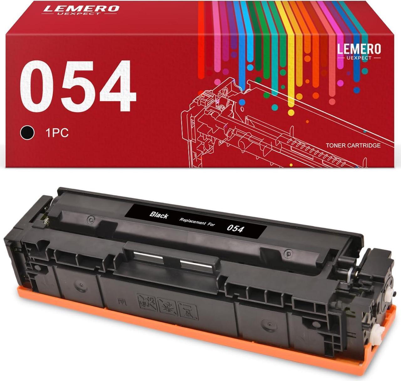 LEMEROUEXPECT Compatible Toner Cartridge Replacement for Canon 054 Toner Cartridge for Color imageCLASS MF641Cw MF644Cdw MF642Cdw LBP622Cdw MF640C LBP620 Laser Printer (Black,1-Pack)