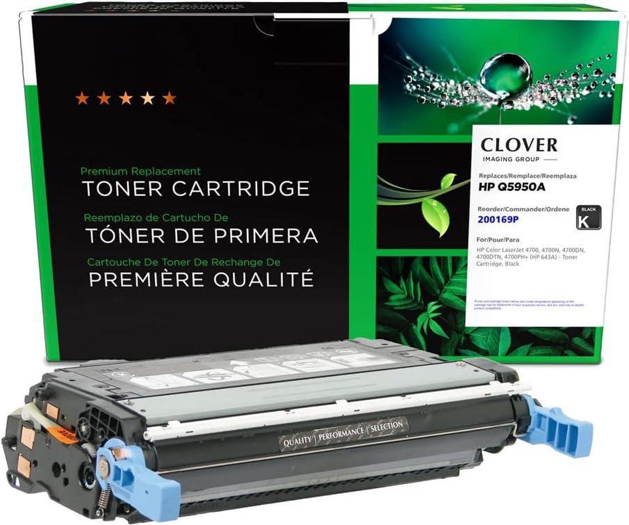 WPP 200169P Remanufactured Black Toner Cartridge for HP 643A