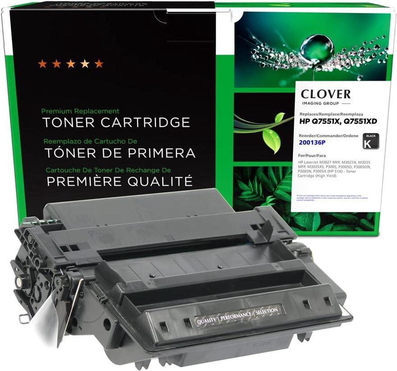 WPP 200136P Remanufactured High Yield Toner Cartridge for HP 51X