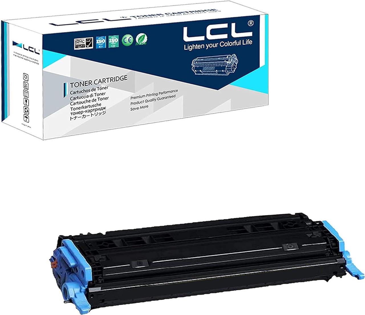 LCL Remanufactured for HP 124A Q6000A (1-Pack, Black) Toner Cartridge for HP Laserjet 1600 2600 2605 1015 1017Color Series LaserJet 2600n 2605d 2605dn 2605dn xi 2605dtn, CM1015 CM1015mfp CM1017mfp CM