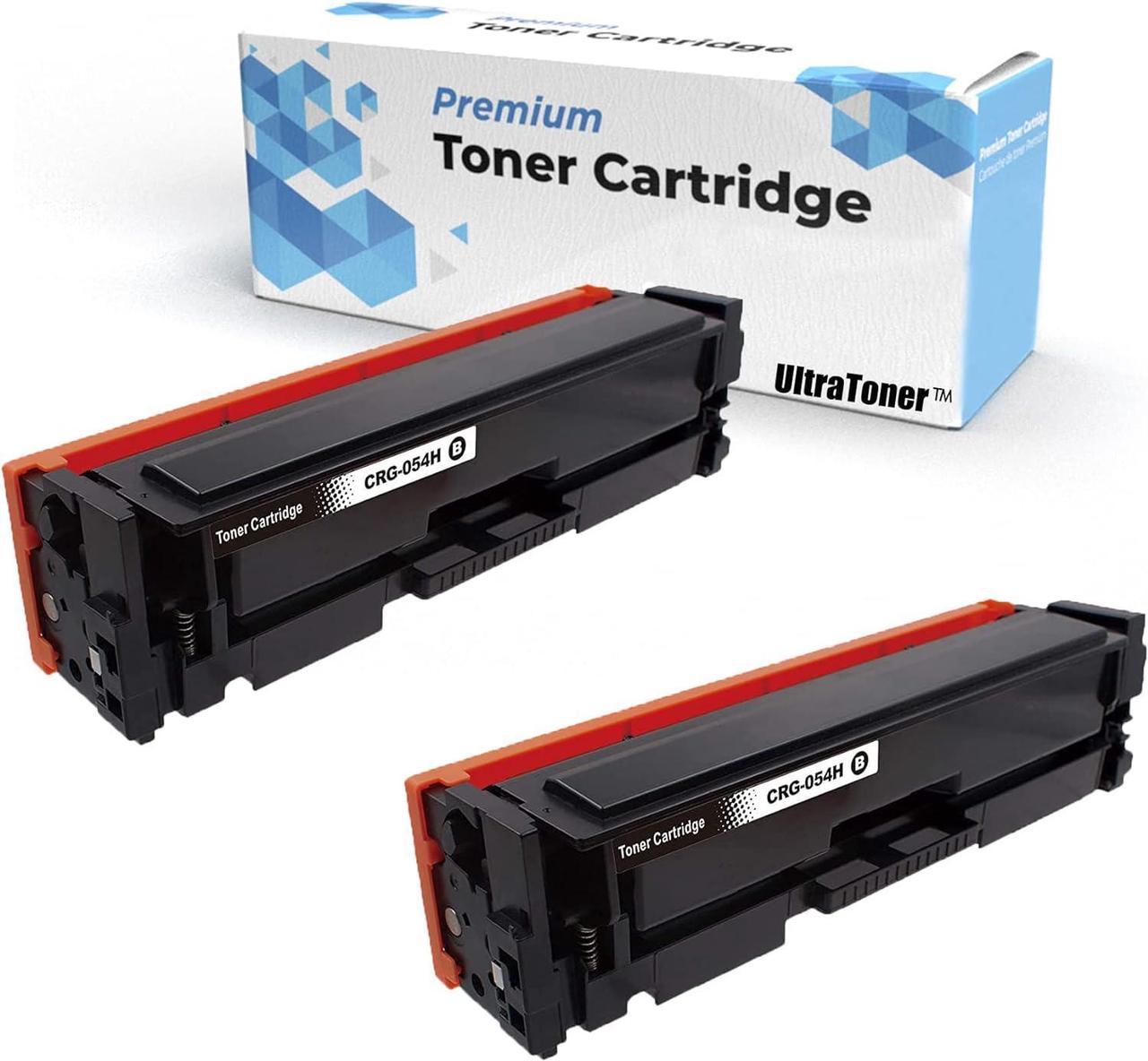 Ultra Toner® Compatible Replacement for High Yield Canon 054H canon 054 Toner Cartridge CRG 054 CRG-054h BK/M/Y/C - Canon Printer LBP620C LBP621Cw LBP622Cdw LBP623Cw MF640C MF641Cw MF642Cdw MF643Cdw