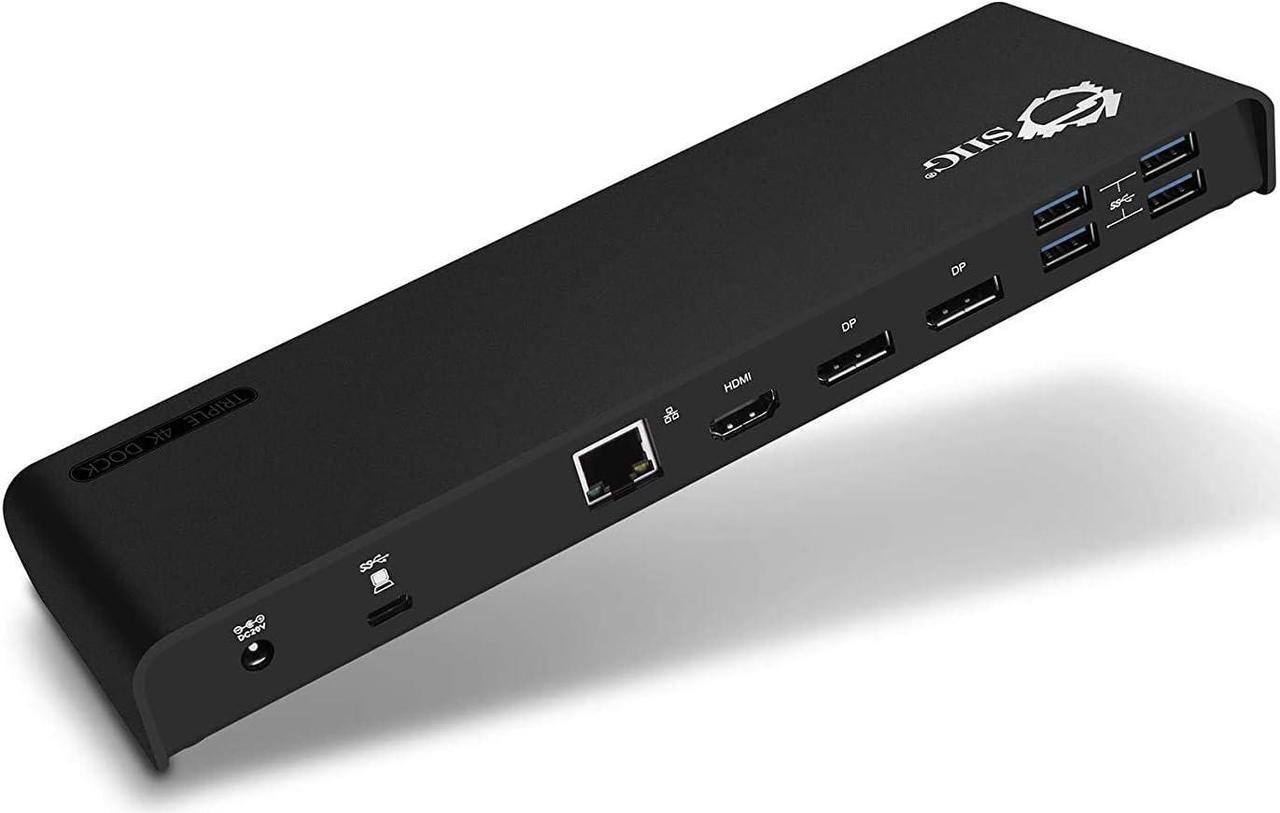 USB-C 4K Triple Display Docking Station with PD Charging - 60W