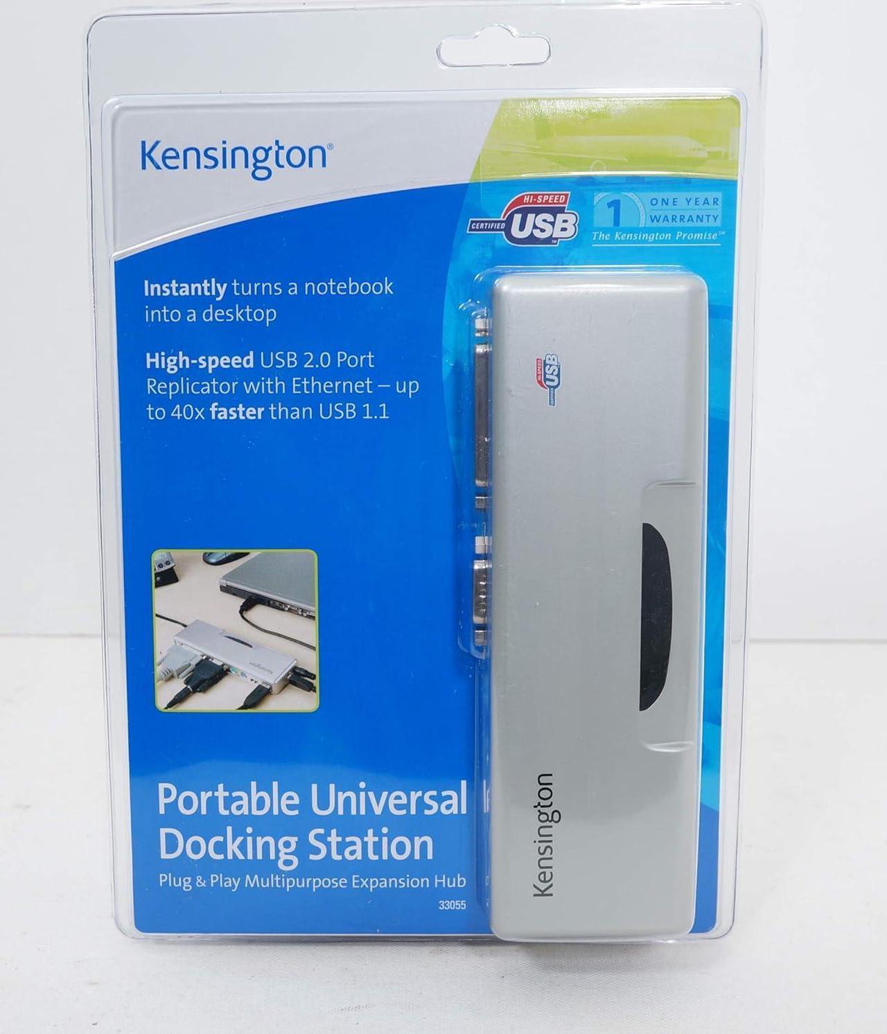 Port Universal Docking Station Hi-Speed USB 2.0 Docking Station