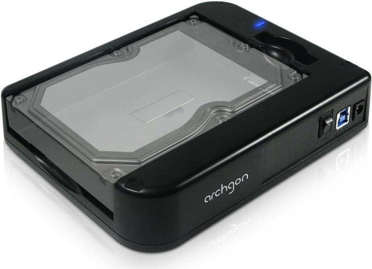 Archgon MH-3507-U3A USB 3.0 2.5"/3.5" Hard Drive Docking Station Optimized for UASP & SATA III 6.0 Gbps Transfer Rate