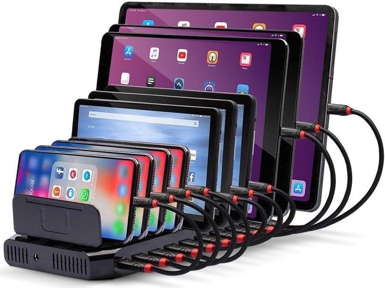 LINDY 10 Port USB Charging Station