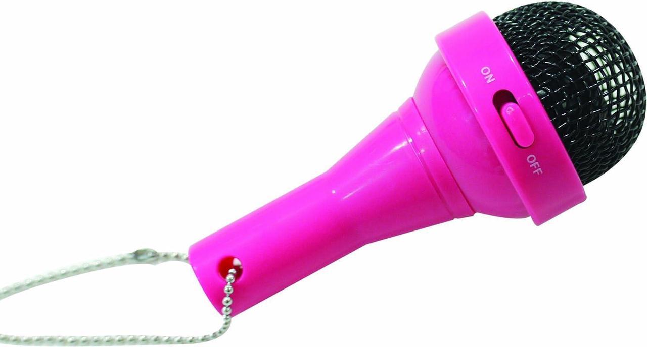 DCI 30611 Funkyfonic Microphone Speaker - Retail Packaging - Blue/Pink