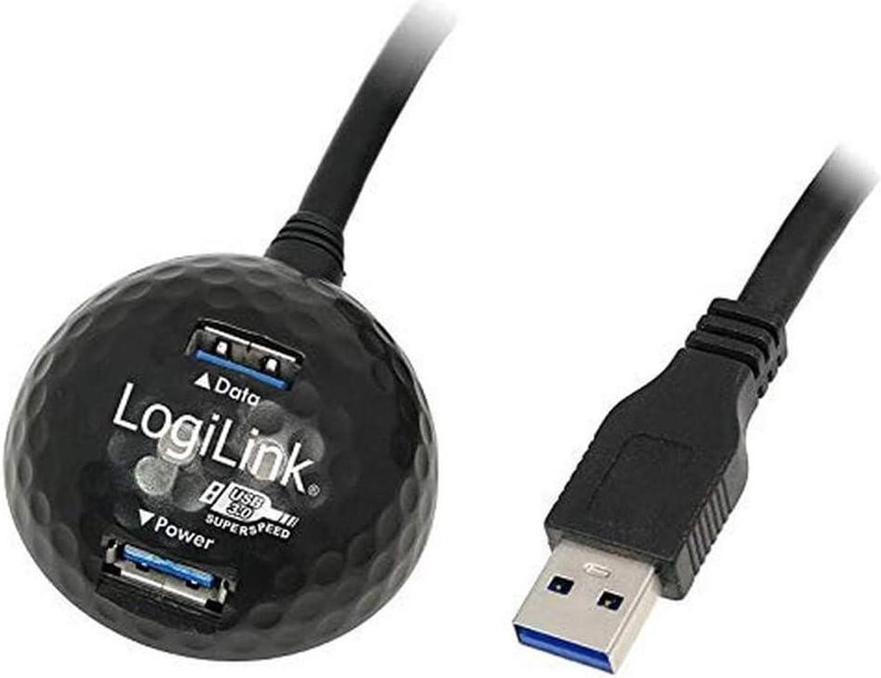 LogiLink USB 3.0 Cable with 2 Port Docking Station