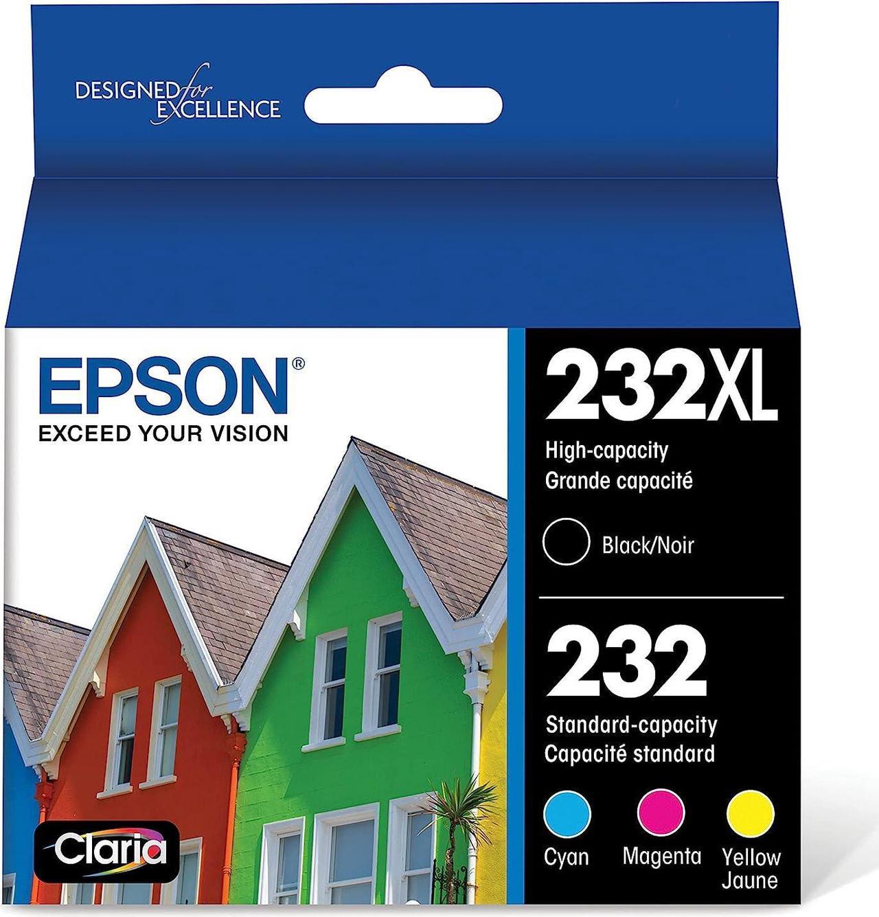 Epson T232 Standard-Capacity Colour and High-Capacity Black Multi-Pack