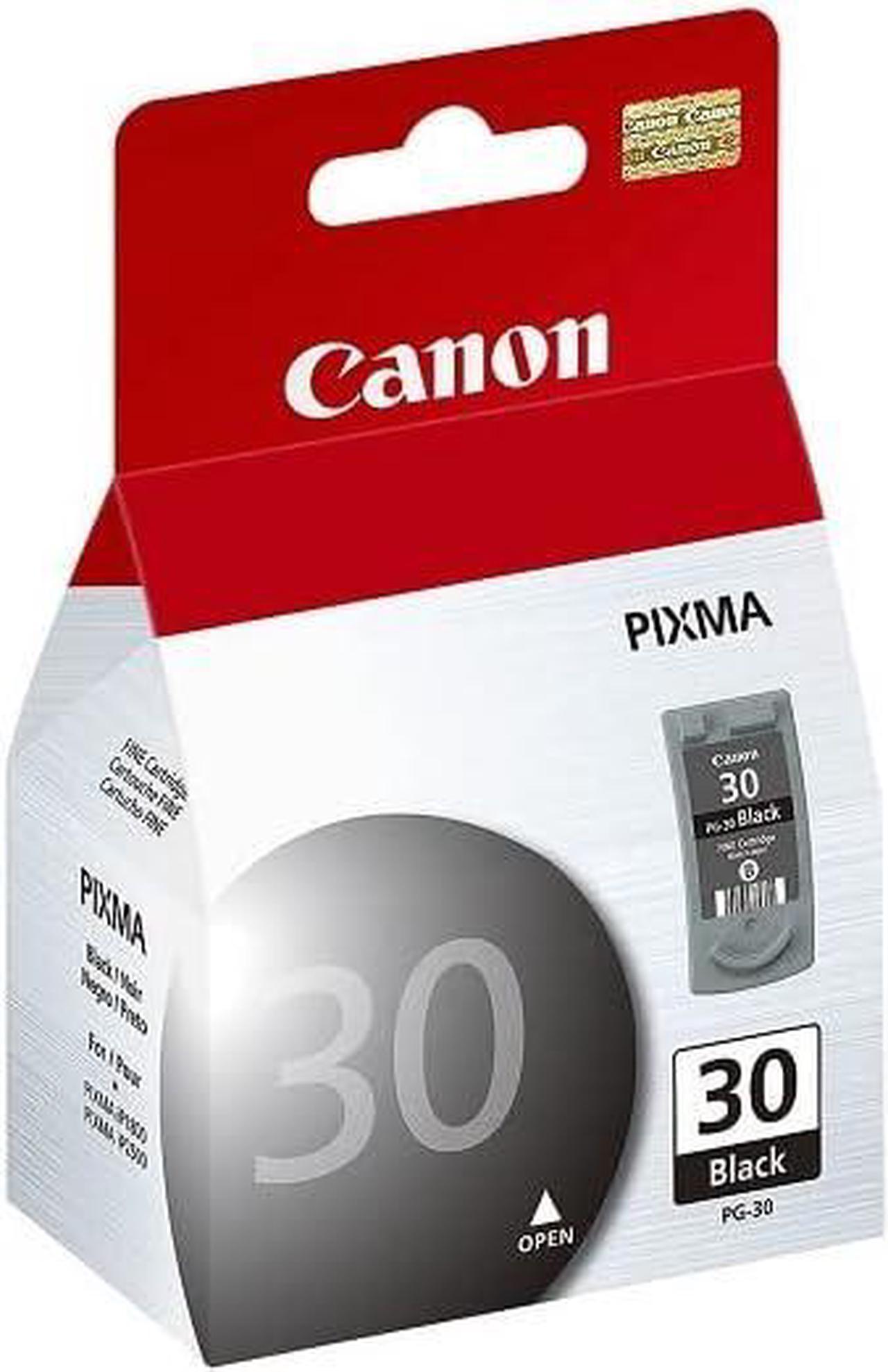 Canon Genuine PG-30BK Black Ink Cartridge