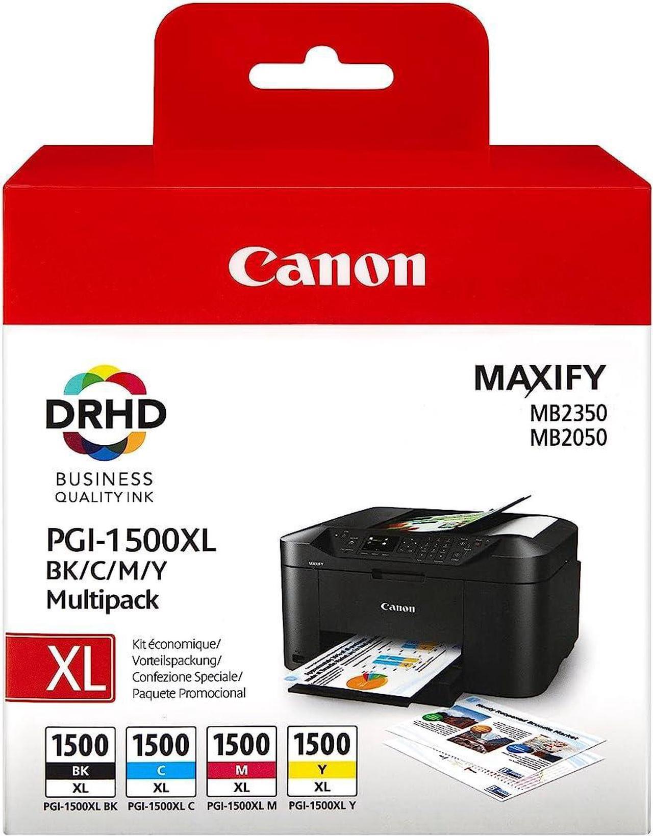 Canon PGI-1500XL C/M/Y/BK Black,Cyan,Magenta,Yellow Ink Cartridge