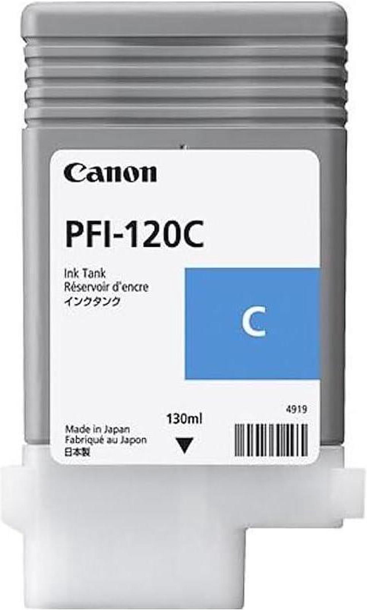 Canon PFI-120C Pigment Cyan Ink Tank 130ml by CES Imaging