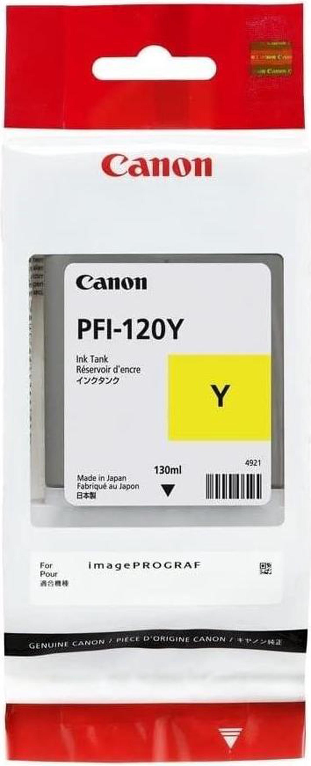 Canon PFI-120Y Pigment Yellow Ink Tank 130ml by CES Imaging