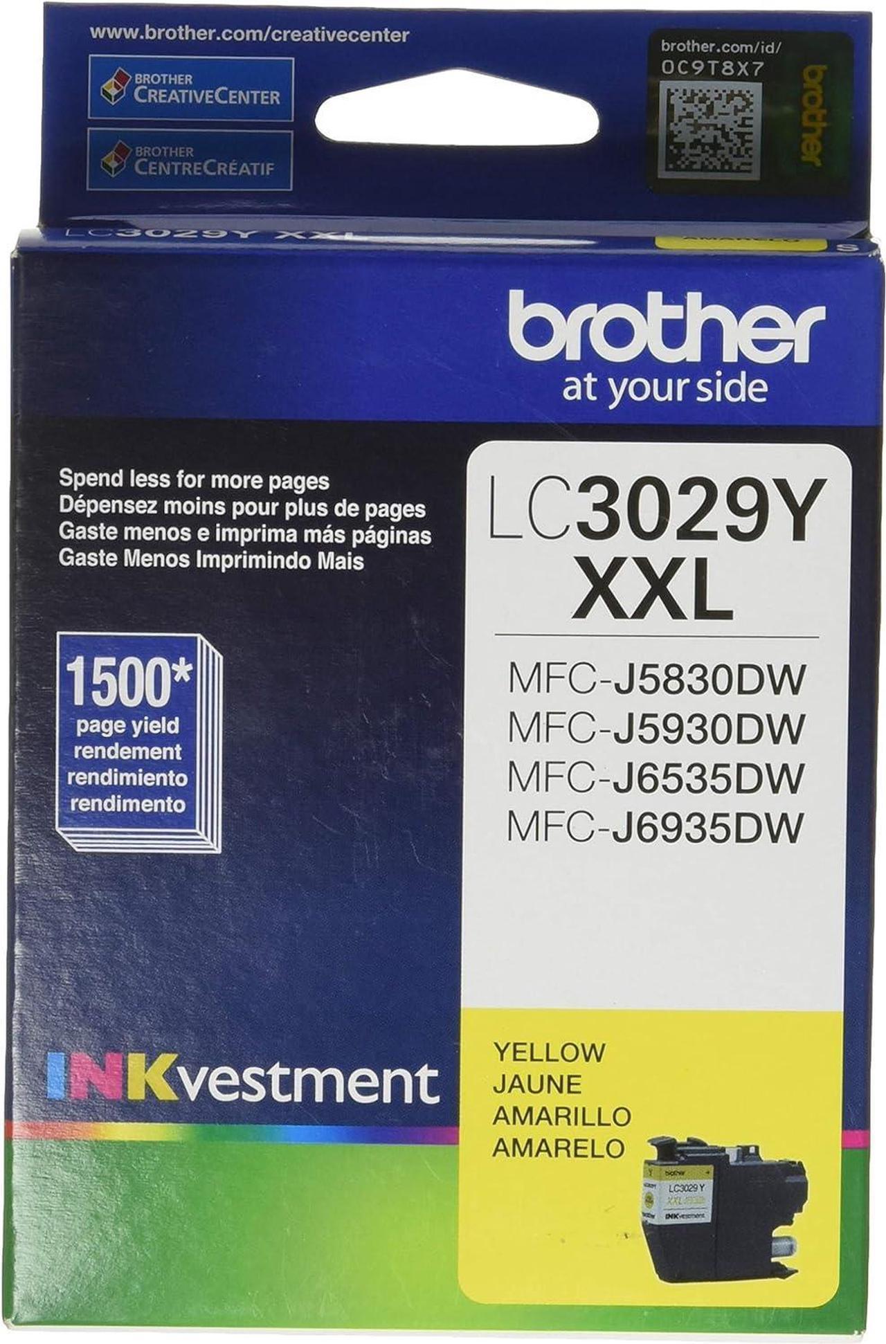 Brother LC3029YS High Yield Ink Cartridge - Yellow