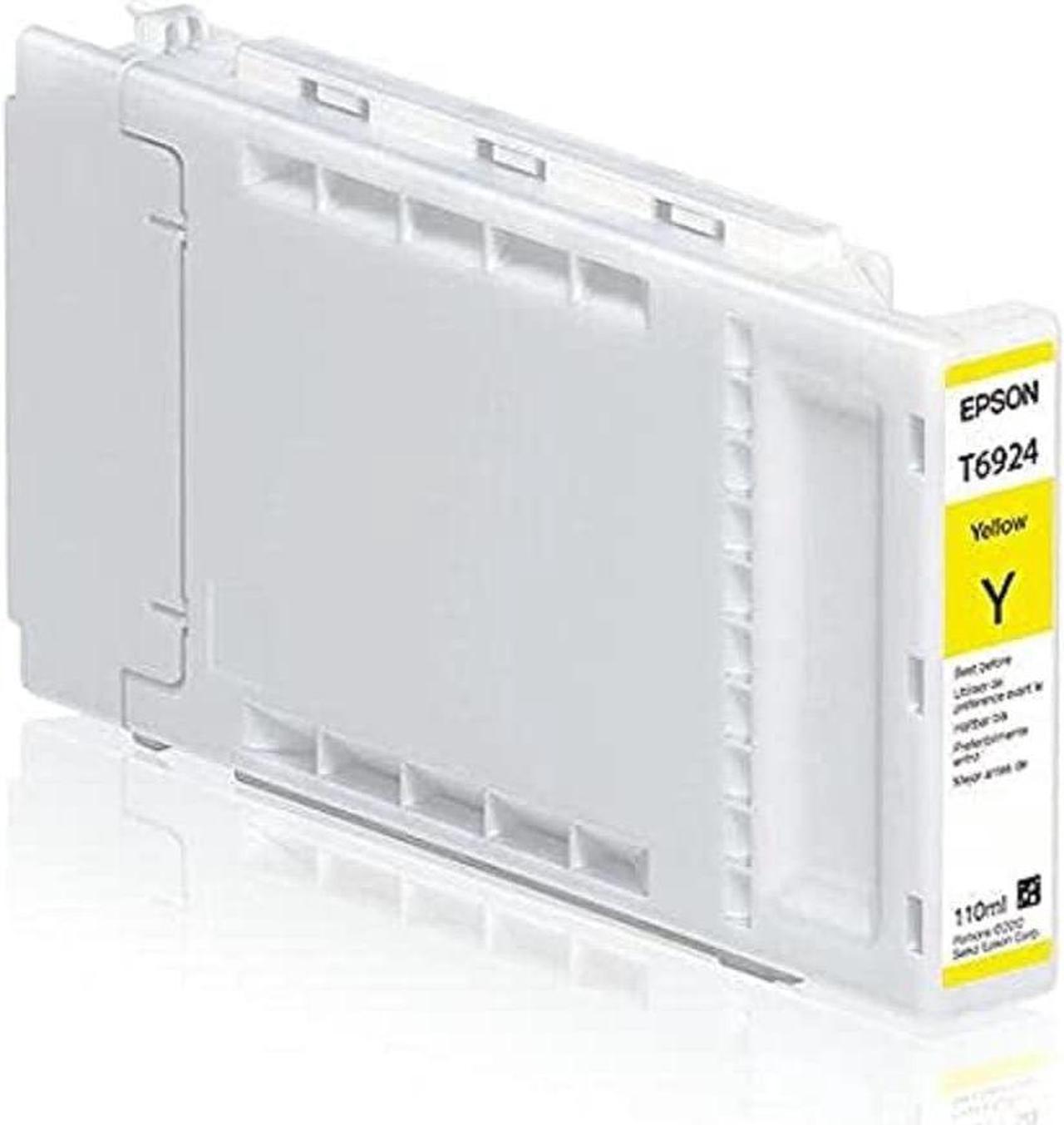 Epson Yellow Ultra Chrome XD Ink Cartridge, 110 ml (T692400)