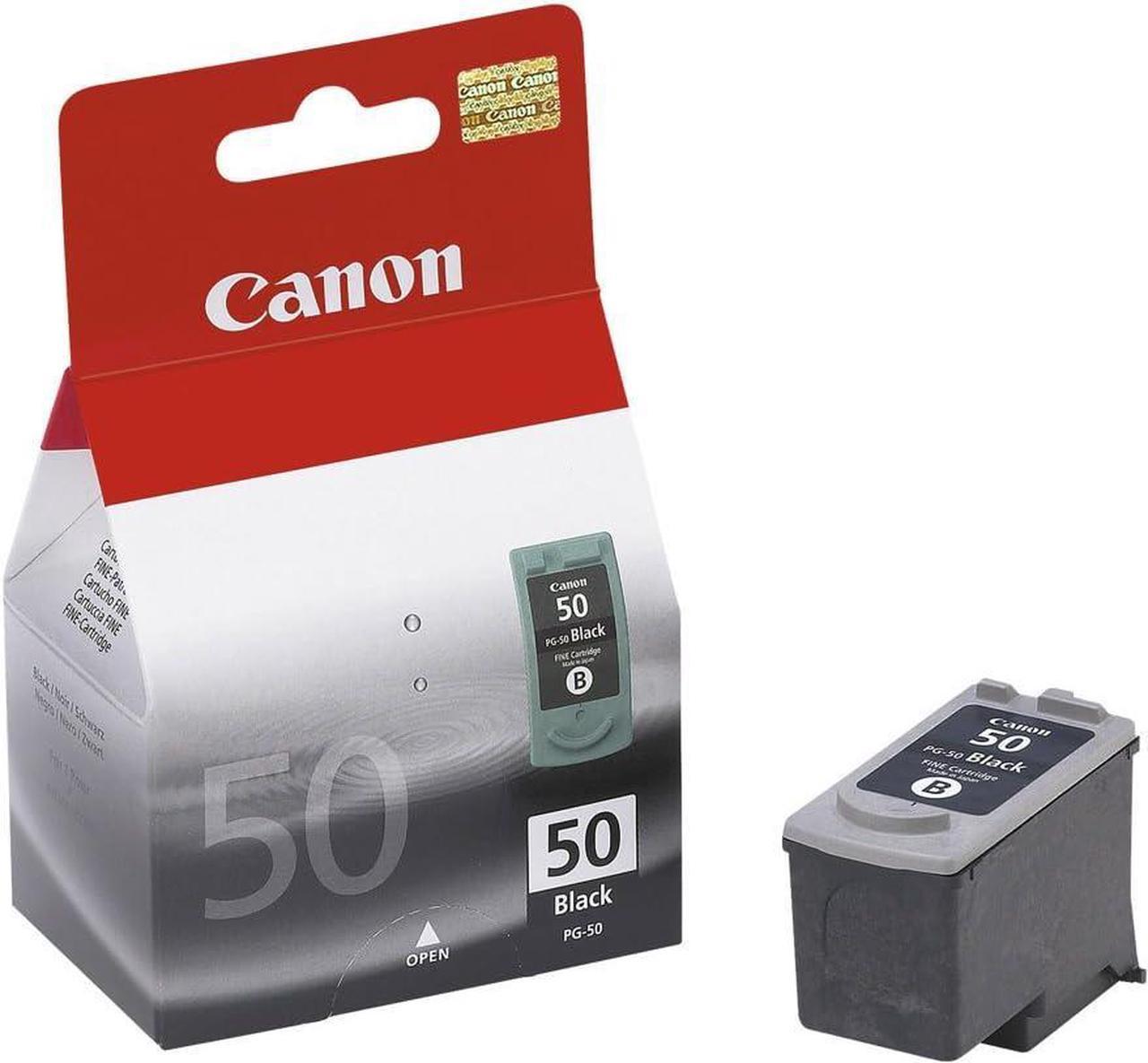 Genuine Canon PG-50 HIGH Yield Ink Cartridge, Black