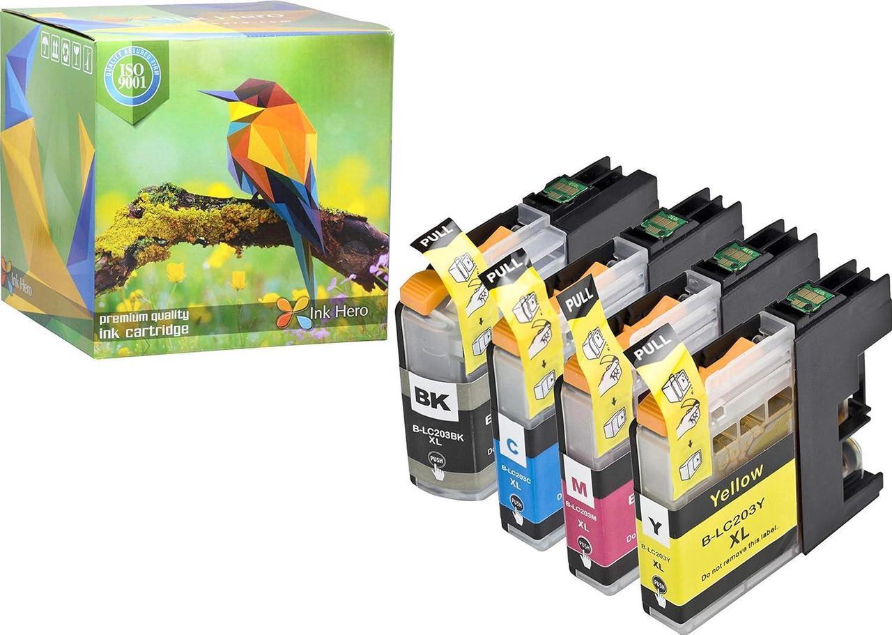 Ink Hero Compatible Ink Cartridge Replacement for Brother LC201, LC203 (1-Pack)