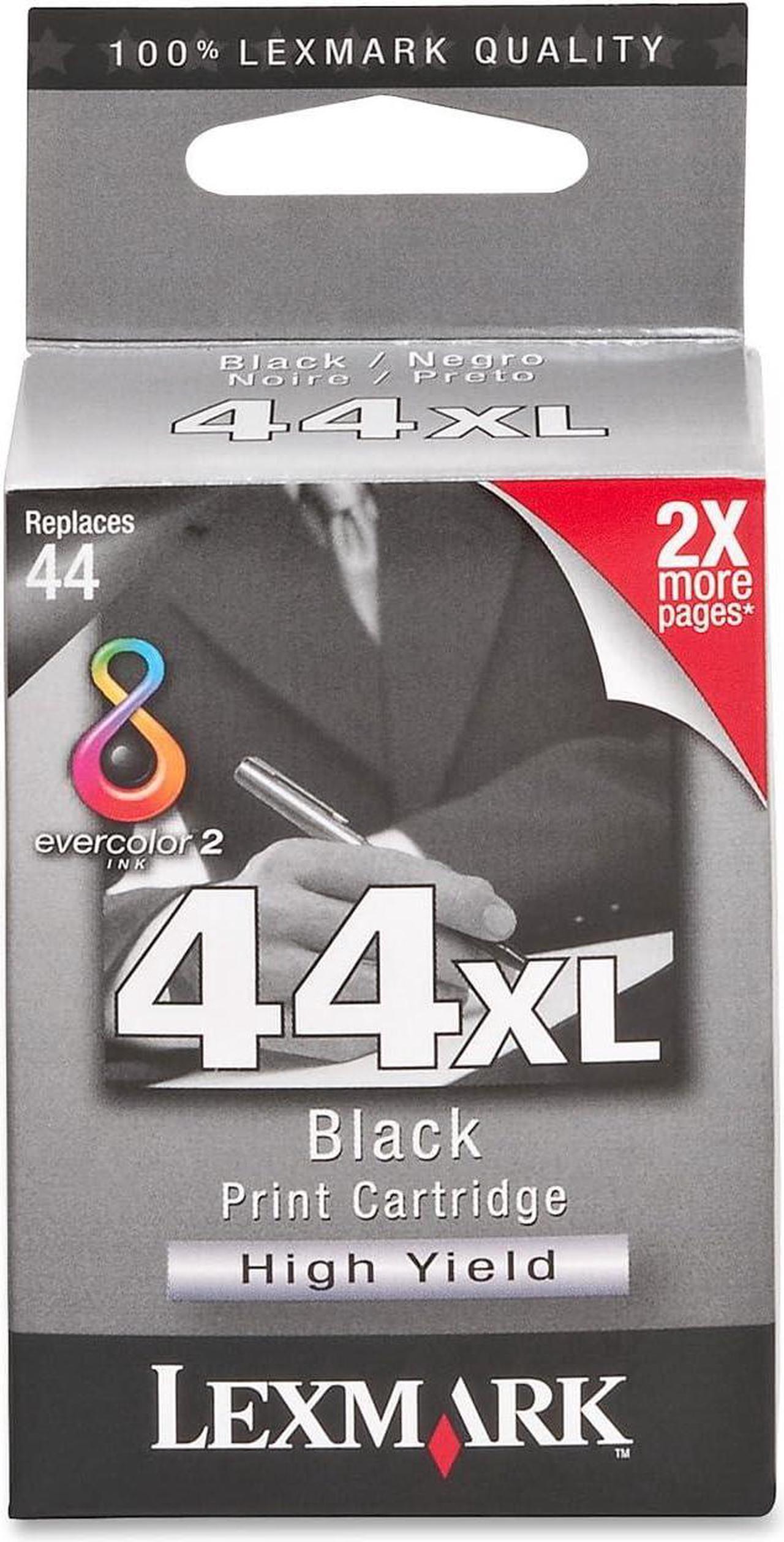 Lexmark 44 High-Yield Ink Cartridge - Black