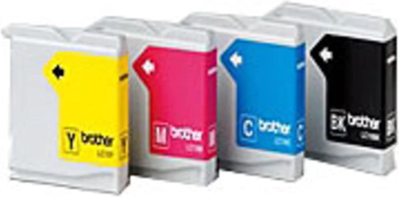 Brother LC51 Print Cartridge - Black, Yellow, Cyan, Magenta (4-Pack)