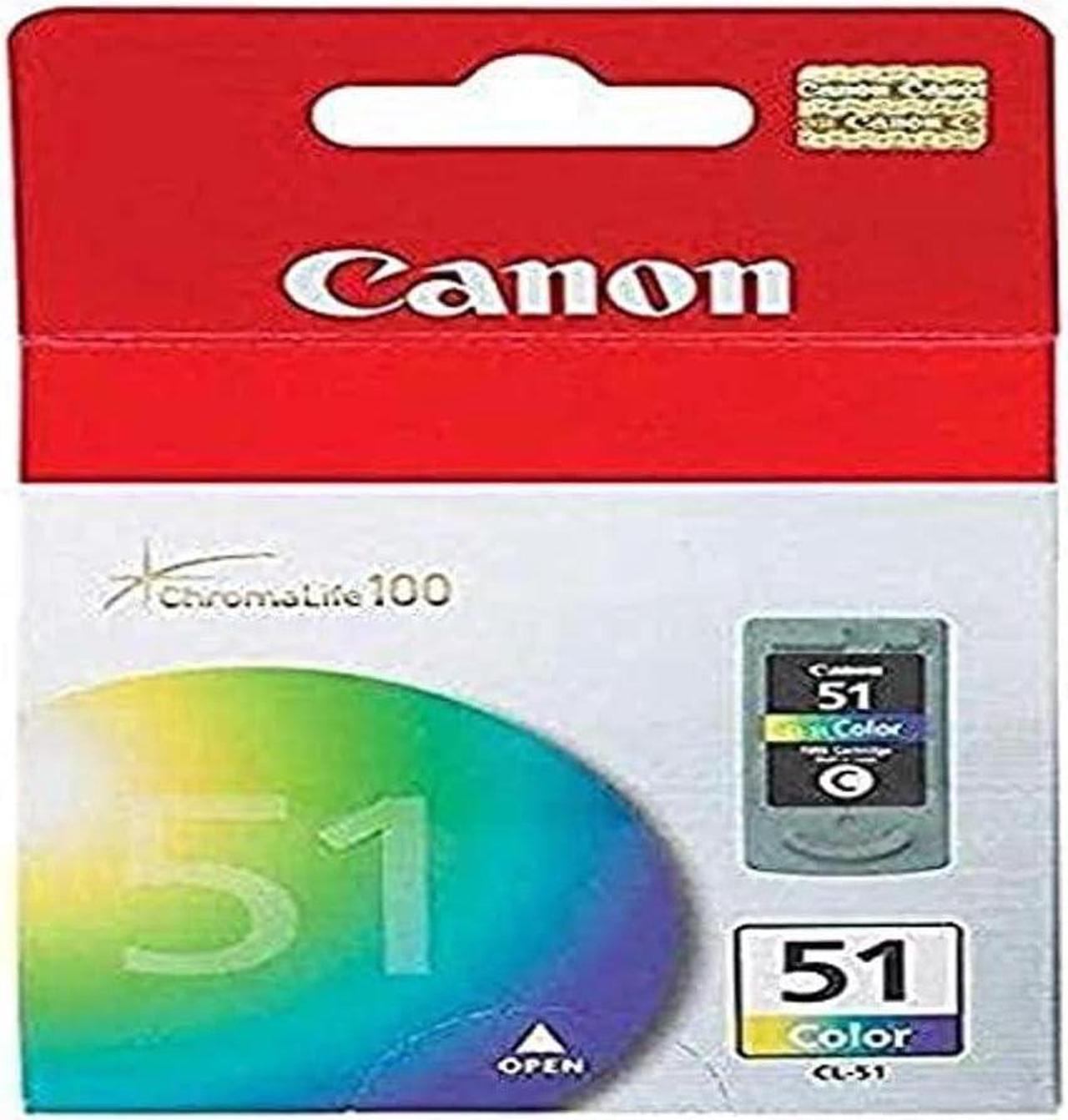 Genuine Canon CL-51 HIGH Yield Ink Cartridge, Tri-Colour