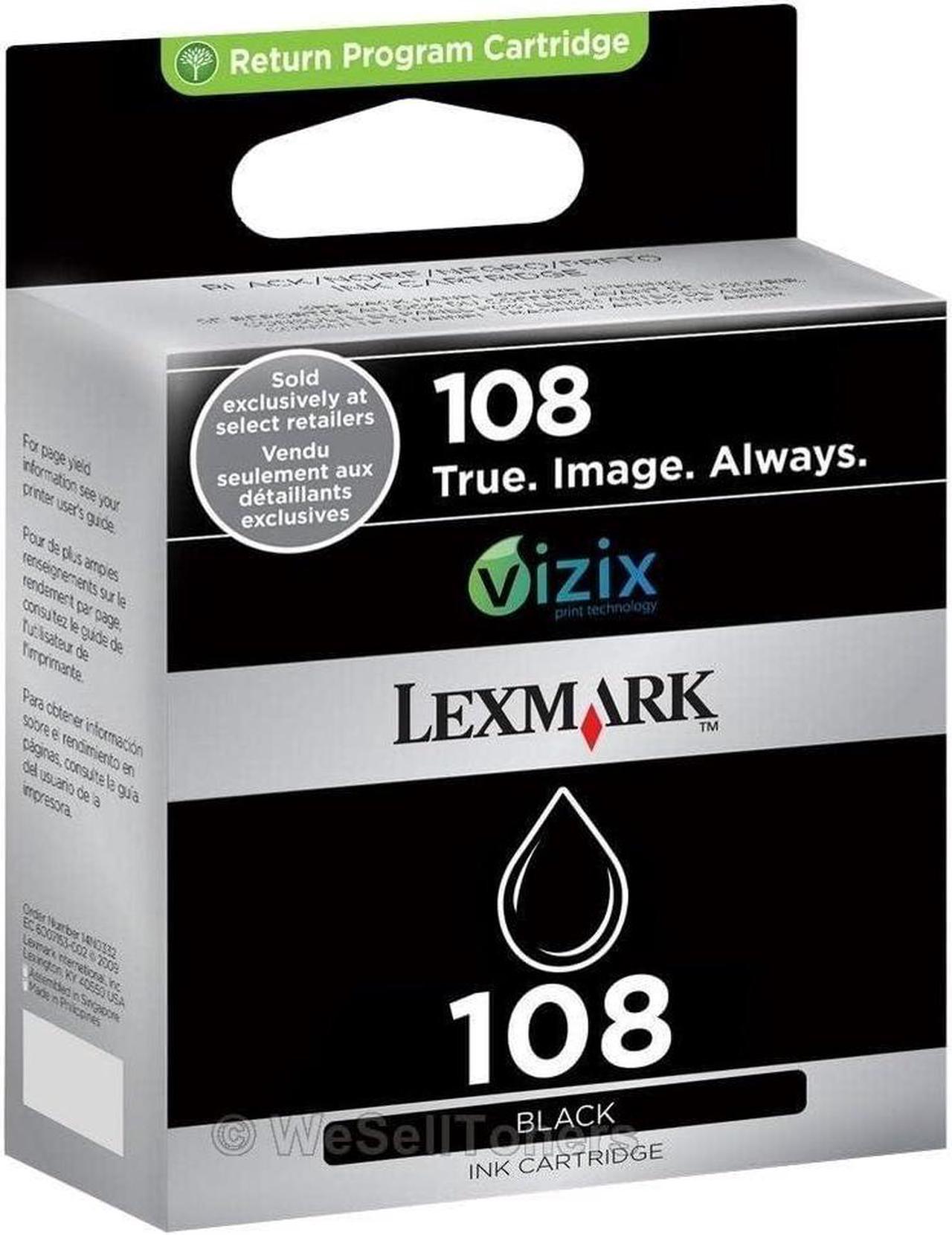 Lexmark No. 108xl Ink Cartridge - Black - Inkjet